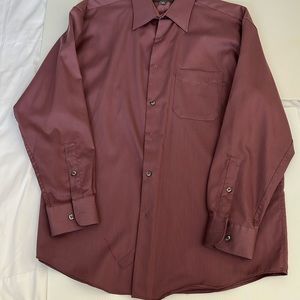 Perry Ellis men’s shirt - size L - color mauve